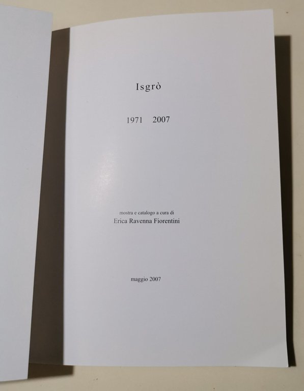 Isgro' 1971-2007