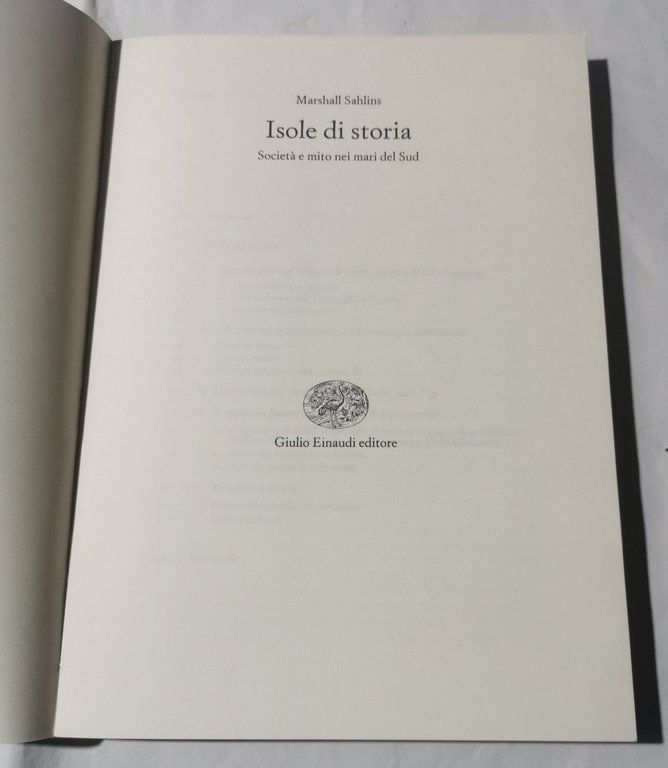 Isole di storia. Società e mito nei mari del Sud