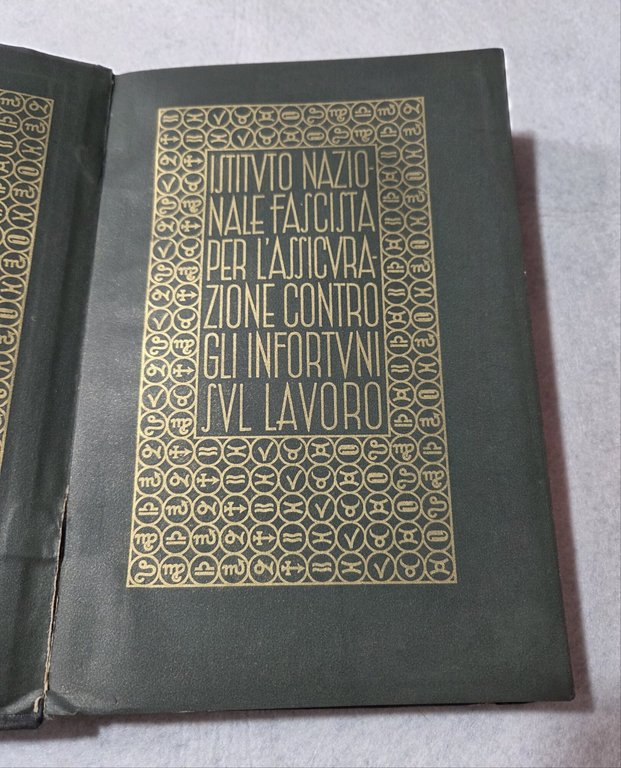 Istituto Nazionale Fascista Infortuni - Agenda 1936 | Immagine Gallery 4