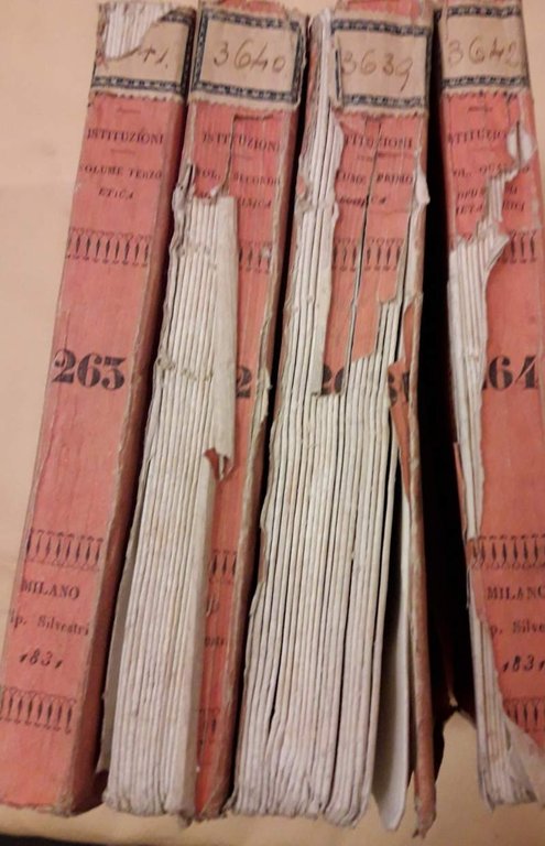 ISTITUZIONI DI LOGICA, METAFISICA ED ETICA- 4 voll.(1830/1831) | Immagine Gallery 3