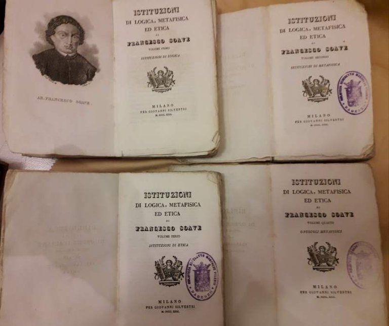 ISTITUZIONI DI LOGICA, METAFISICA ED ETICA- 4 voll.(1830/1831) | Immagine Gallery 7