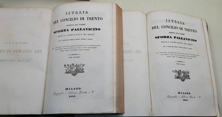 Istoria del Concilio di Trento - 6 tomi in 3 … | Immagine Gallery 3