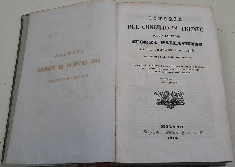 Istoria del Concilio di Trento - 6 tomi in 3 … | Immagine Gallery 4
