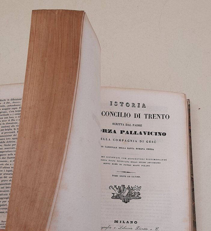 Istoria del Concilio di Trento - 6 tomi in 3 … | Immagine Gallery 5