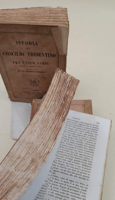 ISTORIA DEL CONCILIO TRIDENTINO- VOLL. I, II E IV(1858)