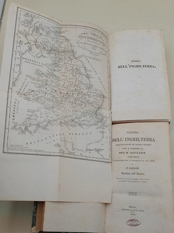 Istoria dell'inghilterra dall'invasione di Giulio Cesare fino a Giacomo II, …