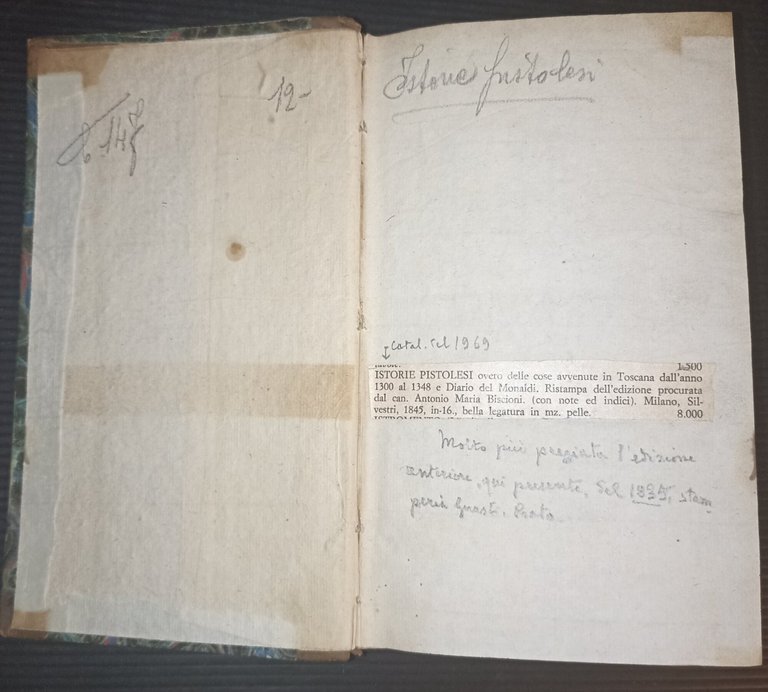Istorie pistoiesi ovvero delle cose avvenute in Toscana dall'anno MCCC. …