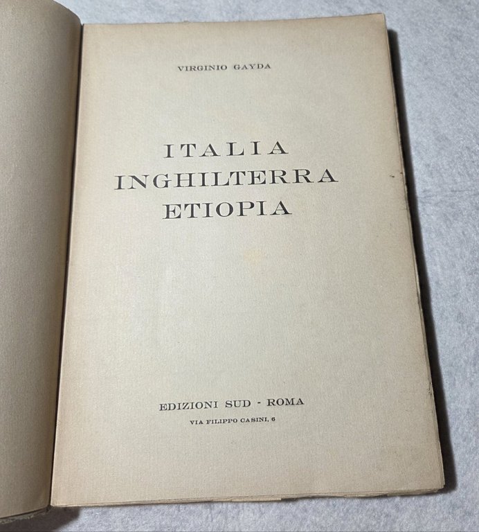 Italia, Inghilterra, Etiopia | Immagine Gallery 2