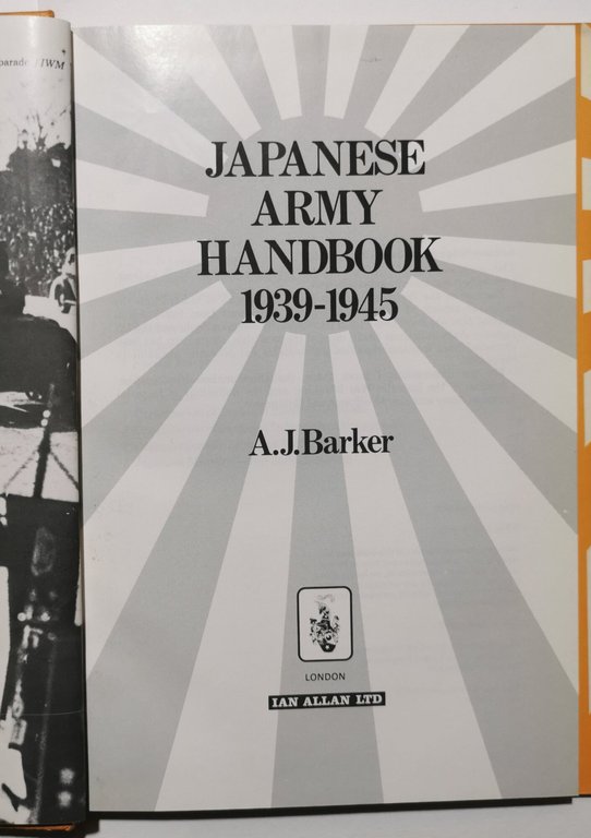 Japanese Army handbook