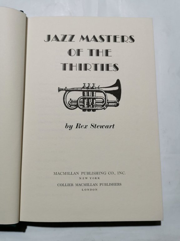 Jazz masters of the 30's