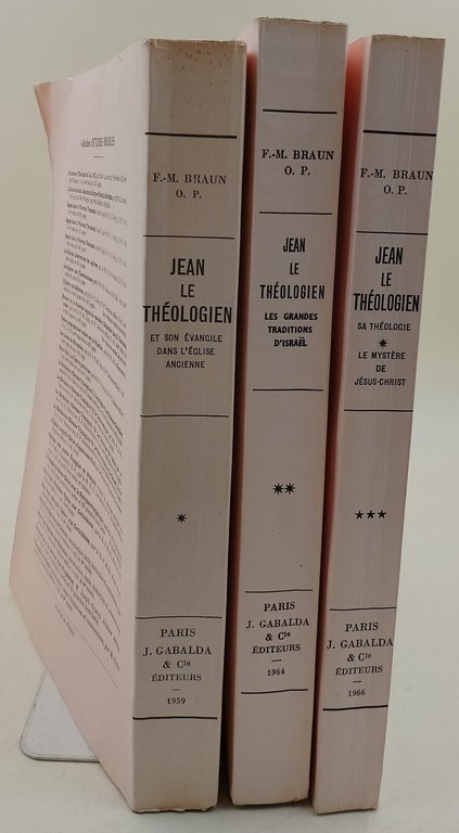 Jean le theologien et son evangile/Les grandes traditions d'Israel l'accord …