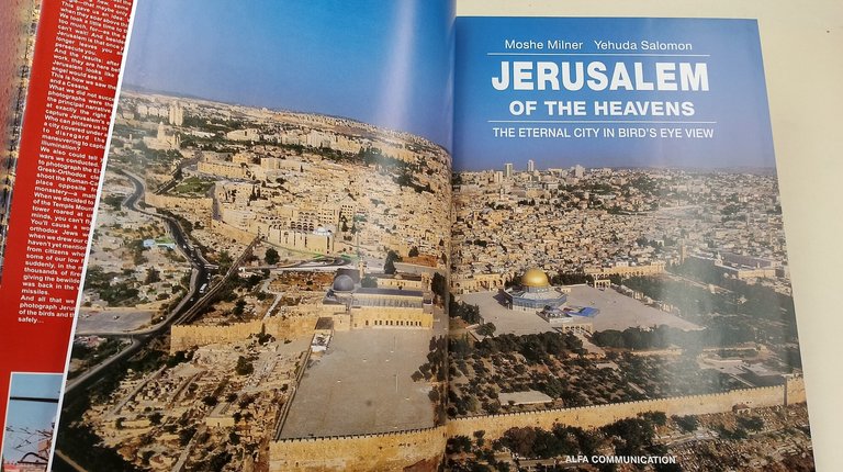 Jerusalem of the heavens-Millenium Edition- The Eternal city in bird's …