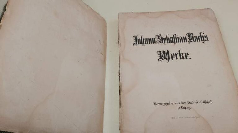 JOH. SEB. BACH'S WERKE- SIEBZEHNTER JAHRGANG- SIEBEN KONZERTE FUR KLAVIER …