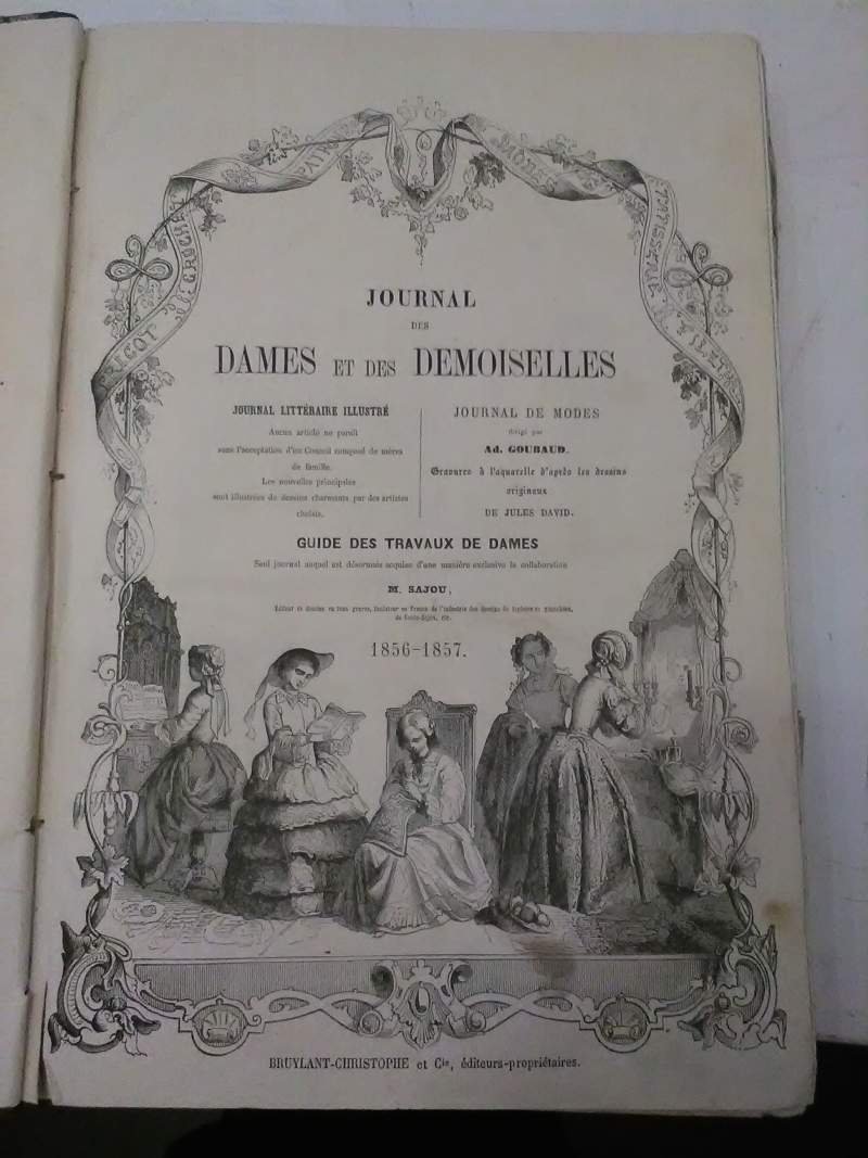 JOURNAL DES DAMES ET DES DEMOISELLES guide complet de tous …