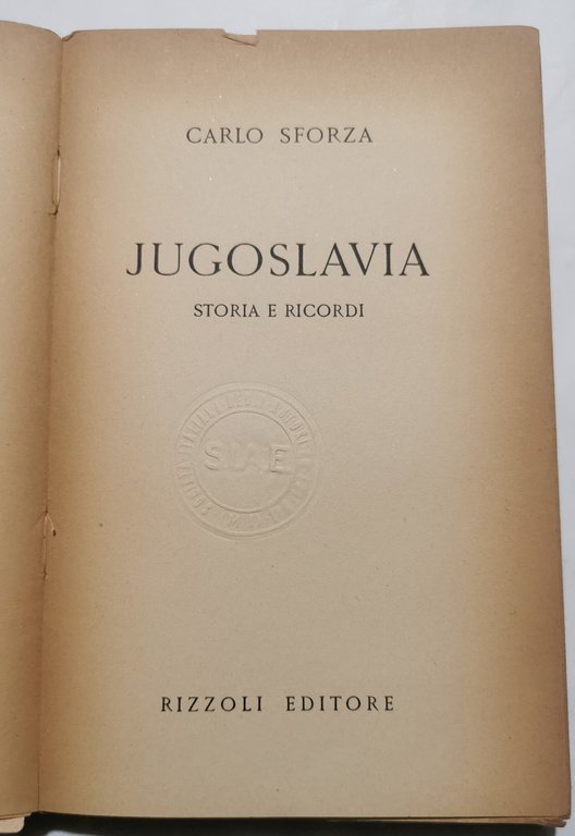 Jugoslavia - Storia e ricordi