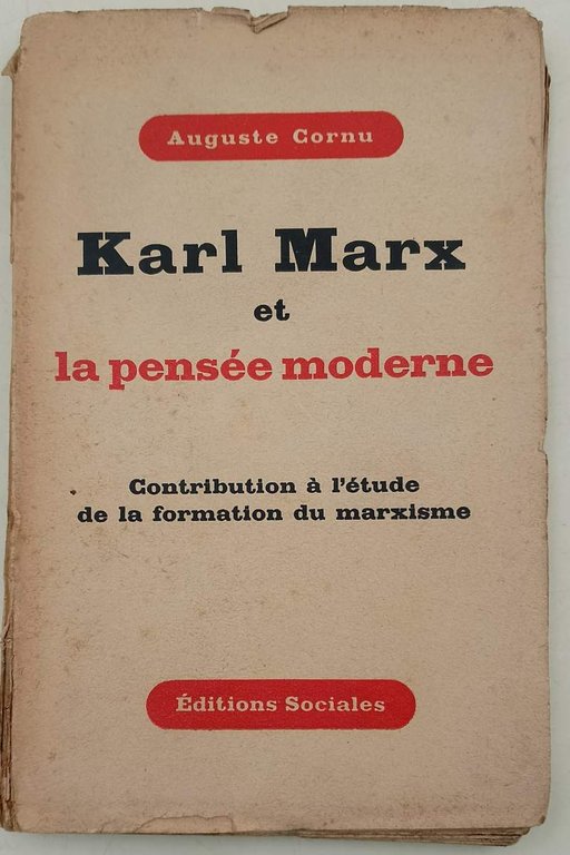 KARL MARX ET LA PENSEE MODERNE (1948)