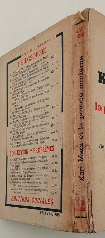 KARL MARX ET LA PENSEE MODERNE (1948)