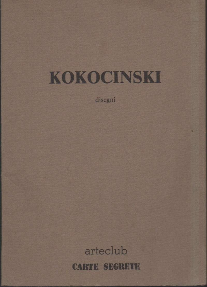 KOKOCINSKI - disegni e gouaches (1980)