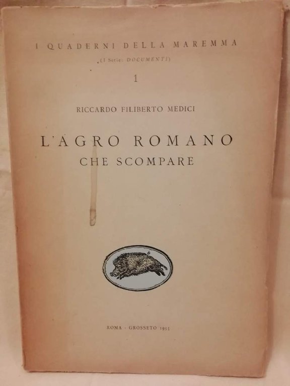 L'AGRO ROMANO CHE SCOMPARE(1953)