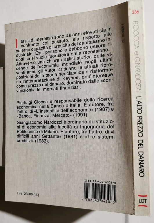 L'alto prezzo del denaro - Un'interpretazione dei tassi di interesse …