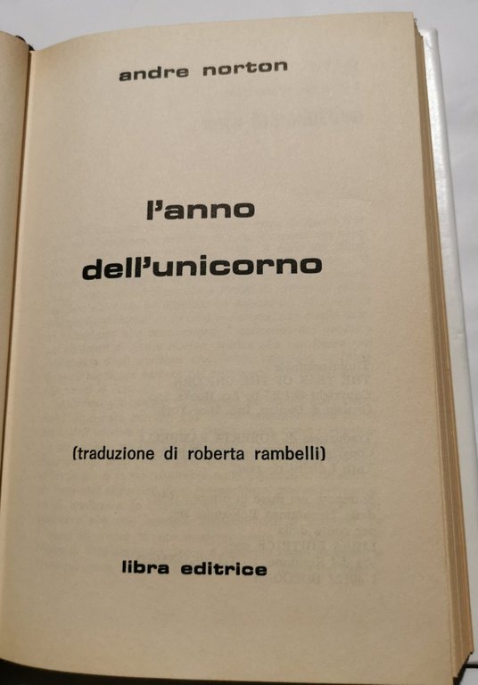 L' anno dell'unicorno