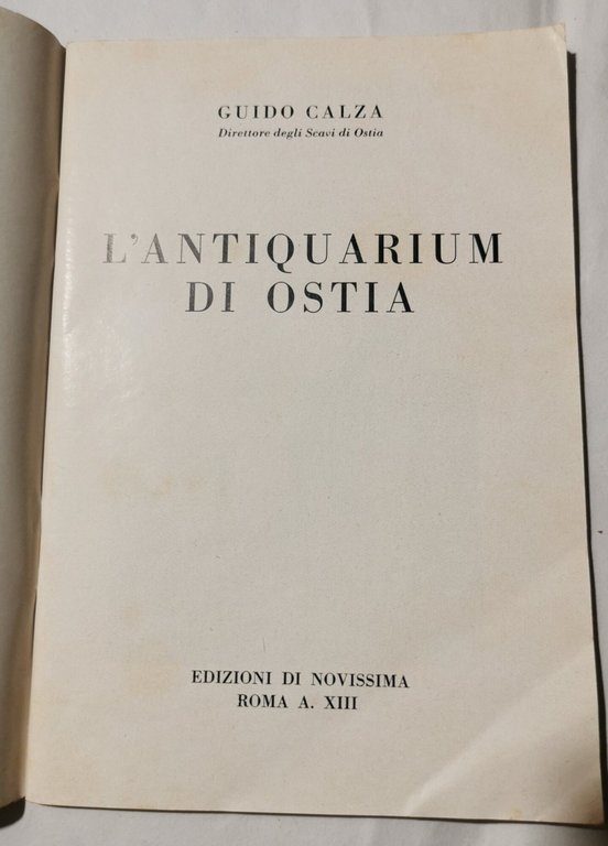 L'Antiquarium di Ostia