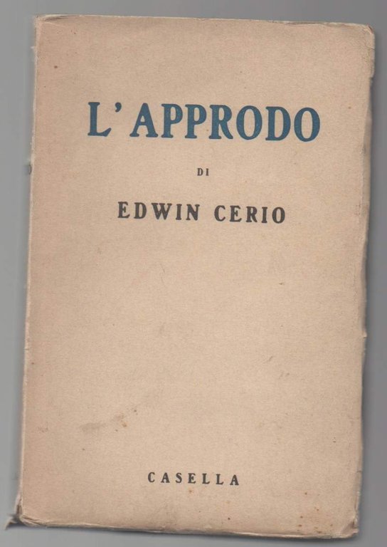 L'APPRODO (1930)