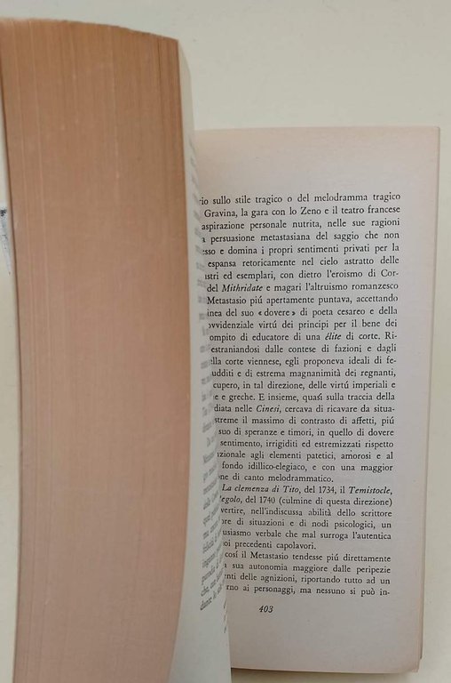 L'ARCADIA E IL METASTASIO(1964)