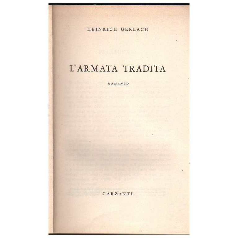 L'ARMATA TRADITA (1958)