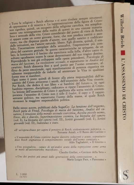 L'assassinio di Cristo - La peste emozionale della società