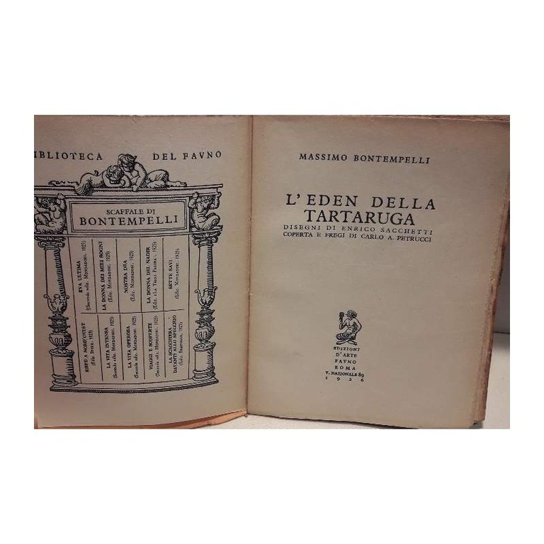 L'EDEN DELLA TARTARUGA(1926)