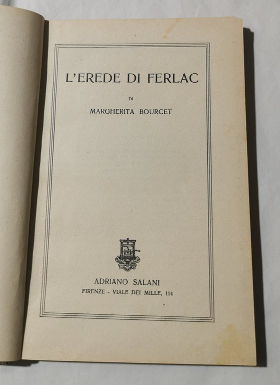 L'erede di Ferlac