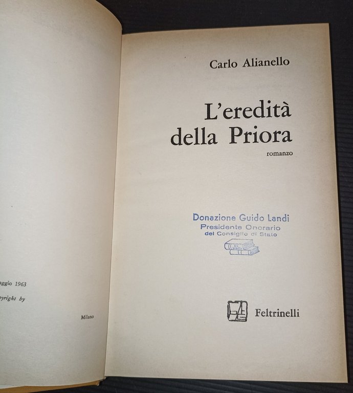 L'eredità della priora