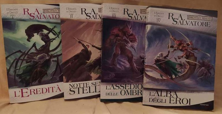 L'EREDITA' DI DRIZZT. 4 VOLL.
