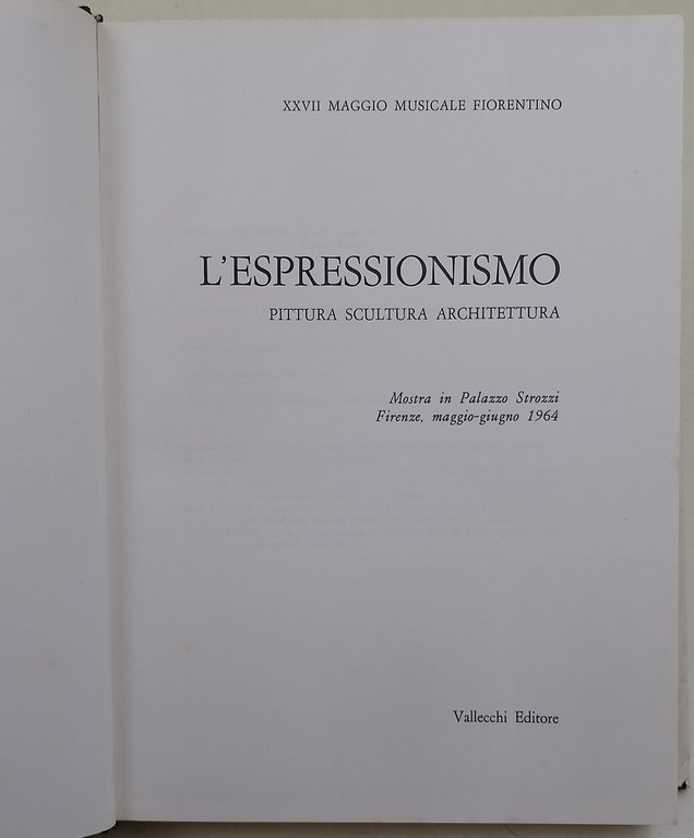 L'espressionismo-Pittura scultura architettura