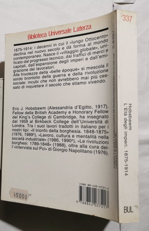 L'età degli imperi 1875-1914
