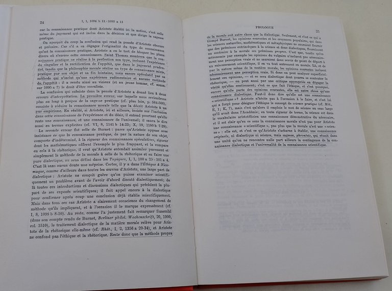 L'etique a nicomaque- tome II commentaire premiere partie livres I-V+ …