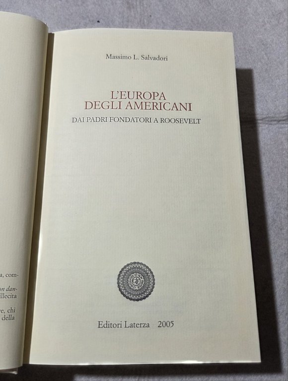 L'Europa degli americani. Dai padri fondatori a Roosevelt | Immagine Gallery 2