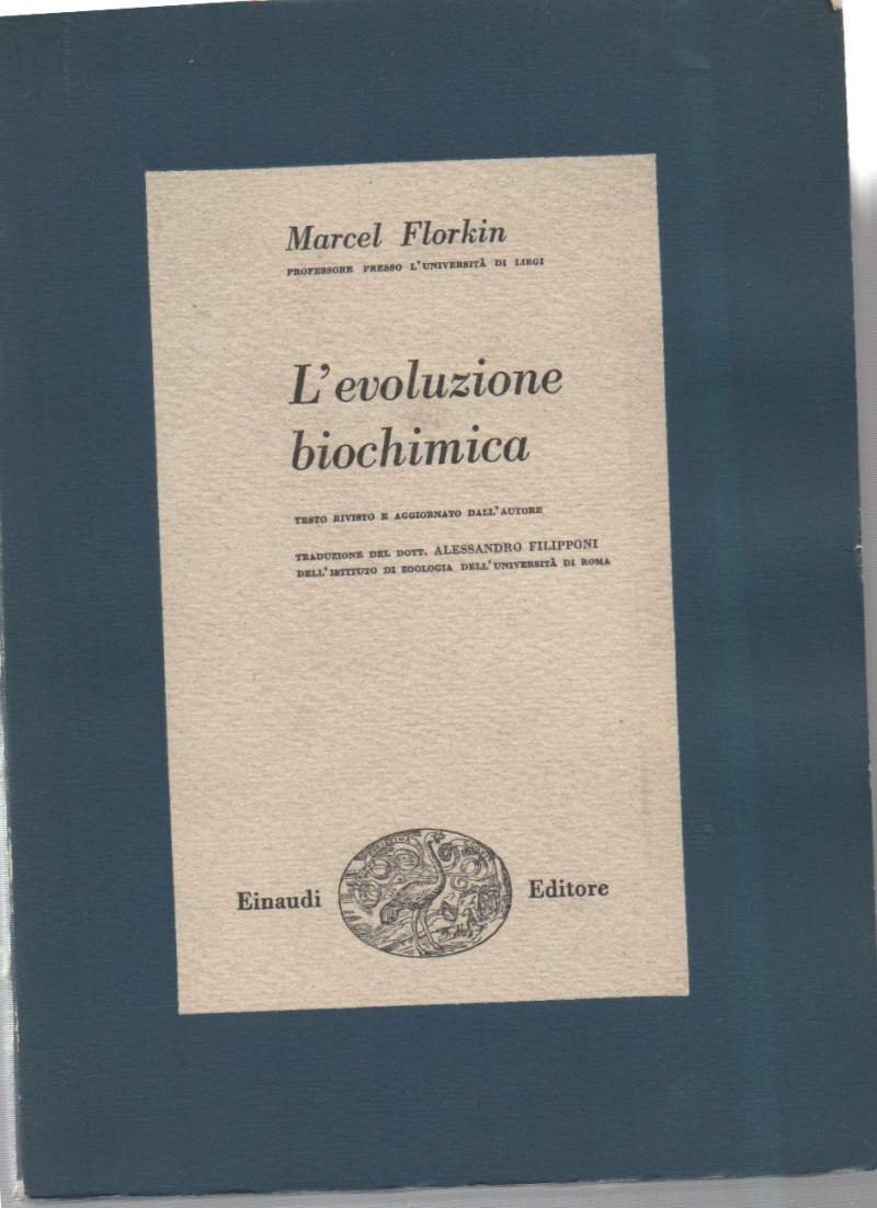 L'EVOLUZIONE DELLA BIOCHIMICA (1950) | Immagine principale