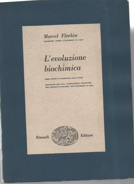 L'EVOLUZIONE DELLA BIOCHIMICA (1950) | Immagine Gallery 2
