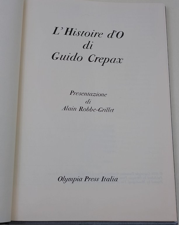 L'Hisoire d'O