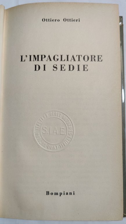 L'impagliatore di sedie