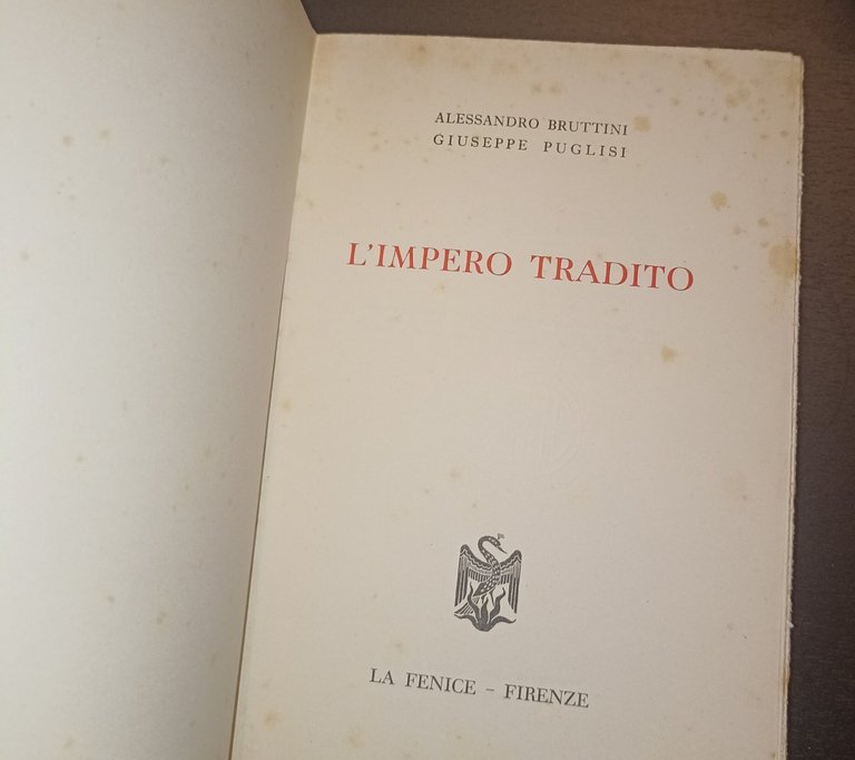 L'Impero tradito