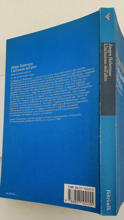 L'inclusione dell'altro-Studi di teoria politica