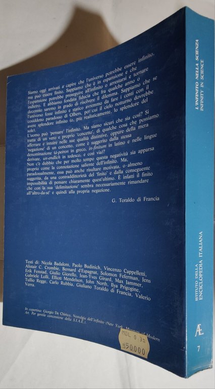 L'infinito nella scienza - Infinity in science