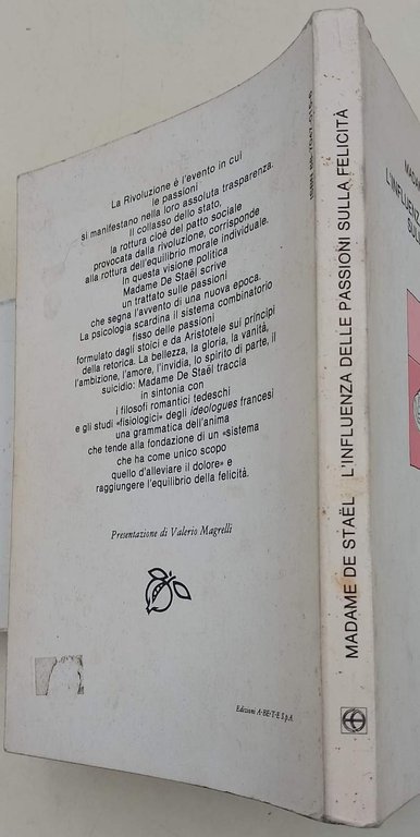 L'INFLUENZA DELLE PASSIONI SULLA FELICITA'(1981)