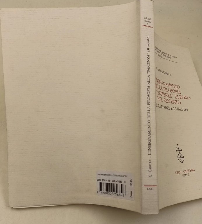 L'insegnamento della filosofia alla Sapienza di Roma nel Seicento : …