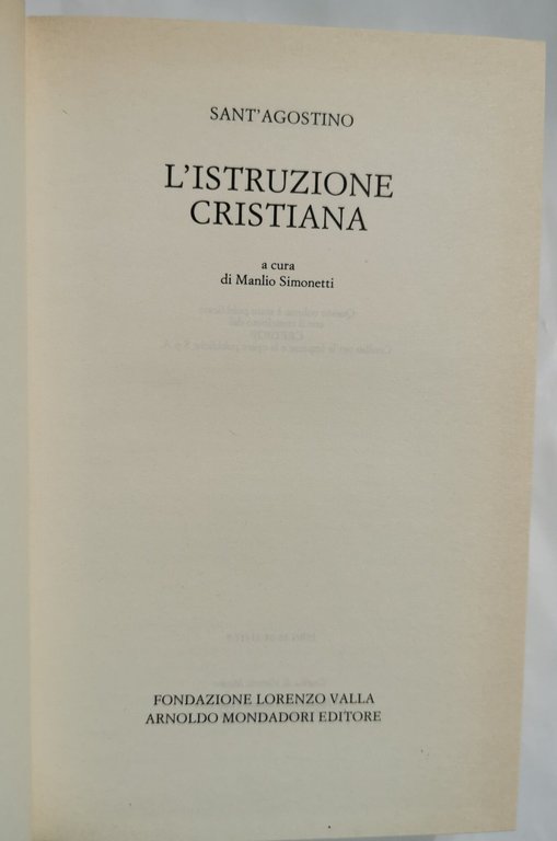 L'intuizione cristiana