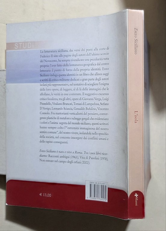 L'isola. Scritti sulla letteratura siciliana