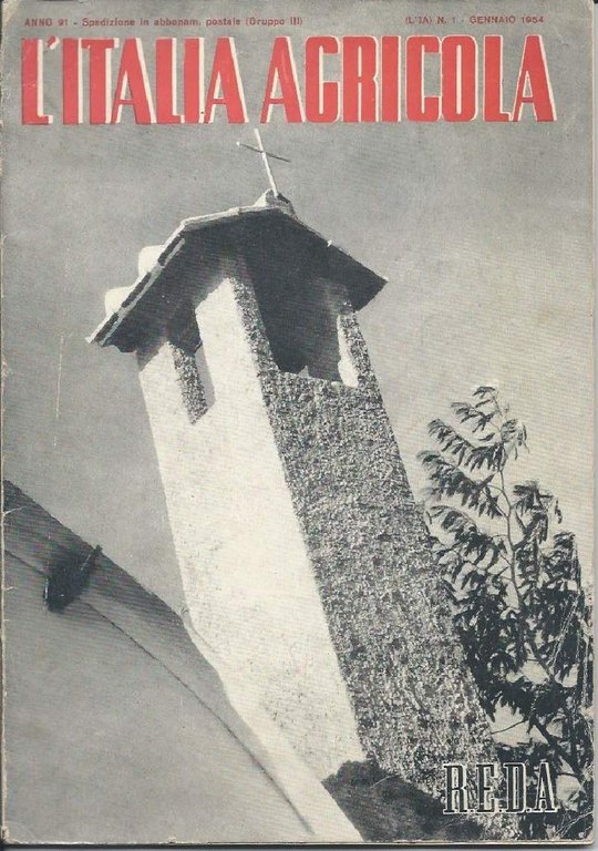 L'ITALIA AGRICOLA. ANNO 91 N. 1 GENNAIO 1954 | Immagine Gallery 2